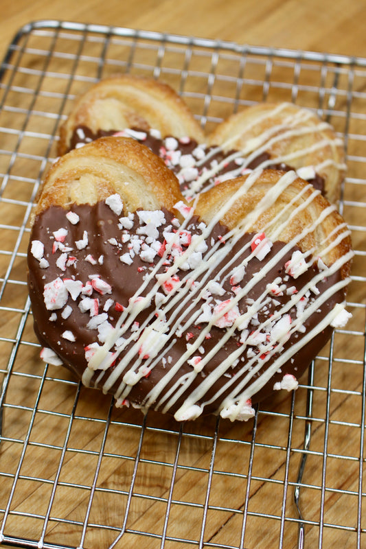 Peppermint Bark Palmier (6 Pack)